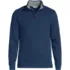 School Uniform Men's French Rib Quarter Zip Pullover Shirt, Front