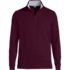 School Uniform Men's French Rib Quarter Zip Pullover Shirt, Front