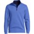 Men's French Rib Quarter Zip Pullover Shirt, Front