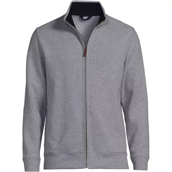 School Uniform Men's French Rib Full Zip Jacket - primary