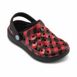 Joybees Big Kids Varsity Sherpa Lined Print Clogs, alternative image