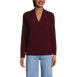 Women's Cashmere Long Sleeve Wrap Sweater, Front