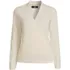 Women's Cashmere Long Sleeve Wrap Sweater, Front