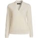 Women's Cashmere Long Sleeve Wrap Sweater, Front