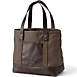 Large Waxed Canvas Tote Bag, Back