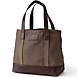 Large Waxed Canvas Tote Bag, Front