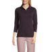 Women's 3/4 Sleeve Cotton Interlock Polo, Front