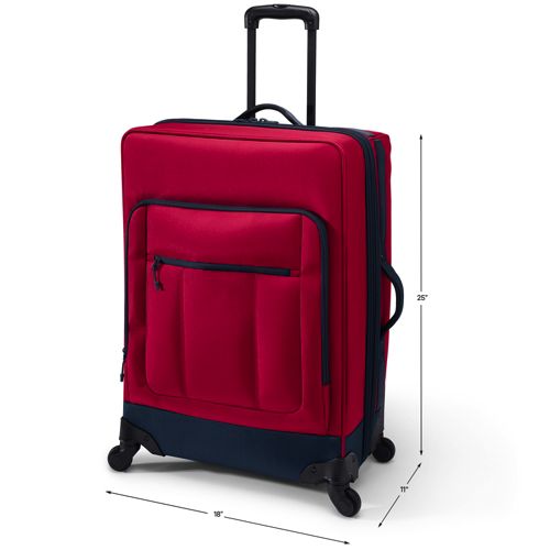 Travel Checked Rolling Luggage Bag - image 5