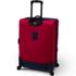 Travel Checked Rolling Luggage Bag, Back