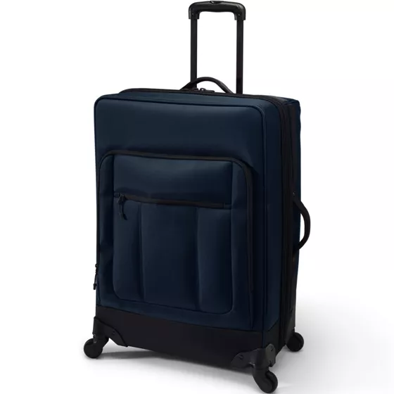 Travel Checked Rolling Luggage Bag - primary