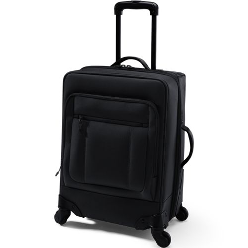 Travel Checked Rolling Luggage Bag Lands End