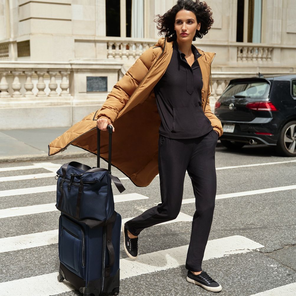 Lands end store rolling duffle