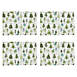 Saro Lifestyle Forest Trees Print Placemats - Set of 4, alternative image