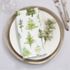 Saro Lifestyle Forest Trees Print Dinner Napkins - Set of 12, alternative image