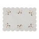 Saro Lifestyle Embroidered Holly and Ribbon Christmas Placemats - Set of 4, alternative image