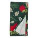 Saro Lifestyle Pomegranate Holiday Print Dinner Napkins - Set of 12, alternative image