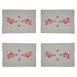 Saro Lifestyle Peppermint Christmas Tree Placemats - Set of 4, alternative image