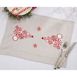 Saro Lifestyle Peppermint Christmas Tree Placemats - Set of 4, alternative image