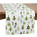Saro Lifestyle Forest Trees Print 16''x54'' Table Runner, alternative image