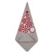 Saro Lifestyle Peppermint Christmas Tree Dinner Napkins - Set of 4, alternative image