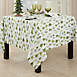 Saro Lifestyle Forest Trees Print 70''x70'' Square Tablecloth, alternative image