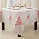Saro Lifestyle Peppermint Christmas Tree 70''x70'' Square Tablecloth, alternative image