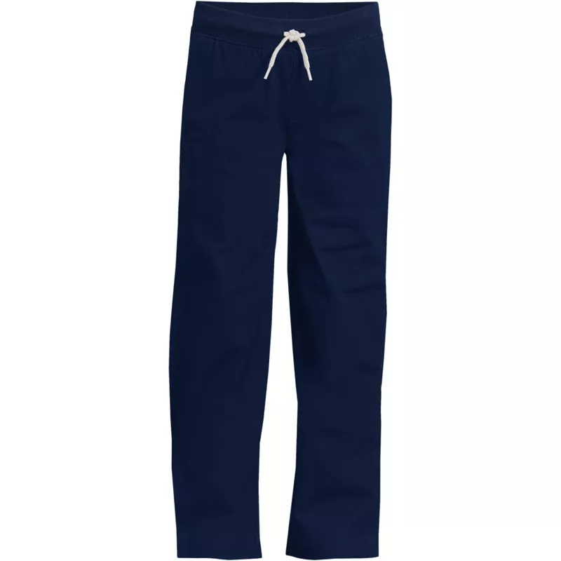 Boys Iron Knee Pull On Pants, Front