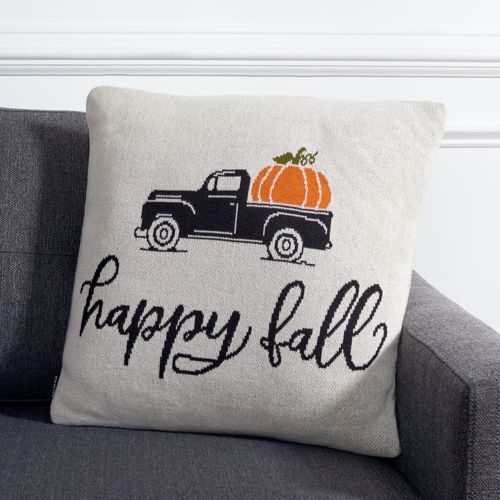 Happy Fall Y'all Truck Pillow PLKH0312