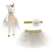 Stephen Joseph Tutu and Headband with Unicorn Stuffed Animal, alternative image