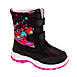 Rugged Bear Kids Multi Color Hearts Black Winter Snow Boots, alternative image