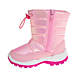 Rugged Bear Toddler Pink Star Winter Snow Boots, alternative image