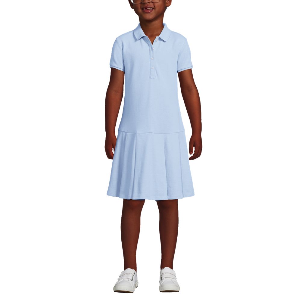 新品 DRESSLAVE school polo pleats dress Beverly Hills Polo Club Girls' School Uniform Dress
