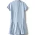 School Uniform Girls Short Sleeve Mesh Pleated Polo Dress, Back