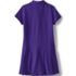 School Uniform Girls Short Sleeve Mesh Pleated Polo Dress, Back