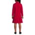 School Uniform Girls Long Sleeve Mesh Pleated Polo Dress, Back