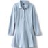 School Uniform Girls Long Sleeve Mesh Pleated Polo Dress, Front