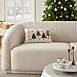 Mina Victory Holiday Trees Christmas Decorative Throw Pillow, alternative image