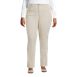 Women's Plus Size High Rise Straight Leg Corduroy Pants, Front