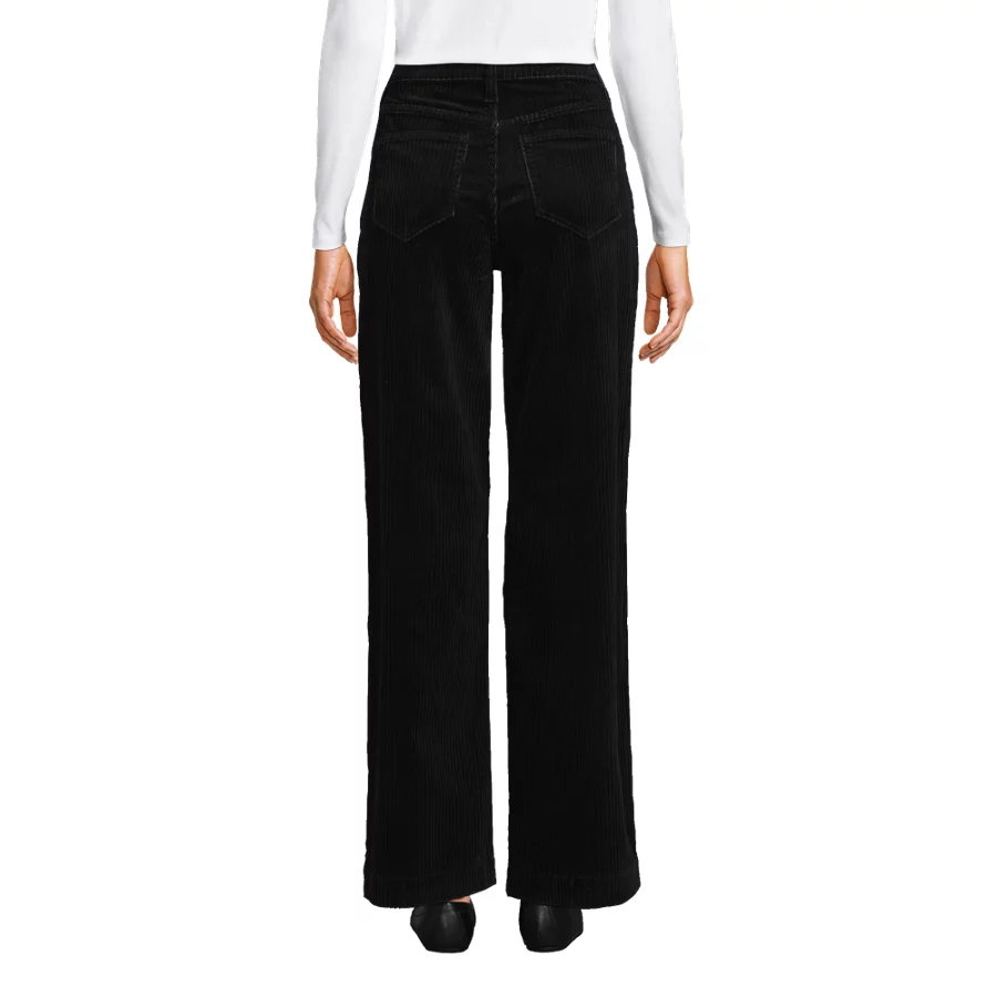 Women's High Rise Wide Leg Corduroy Pants view 1