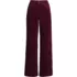 Women's Plus Size High Rise Wide Leg Corduroy Pants, Front