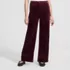 Women's High Rise Wide Leg Corduroy Pants, Front