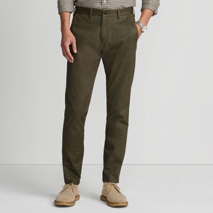 Men's Slim Fit Travel Kit Chino Pants - image 2