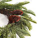 Safavieh 21'' Pine and Olive Leaf Artificial Wreath, alternative image
