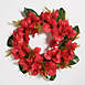 Safavieh 24'' Amaryllis and Magnolia Artificial Wreath, alternative image