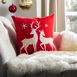 Safavieh Reindeer Decorative Throw Pillow, alternative image