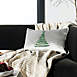 Safavieh Green Christmas Tree Rectangle Decorative Throw Pillow, alternative image