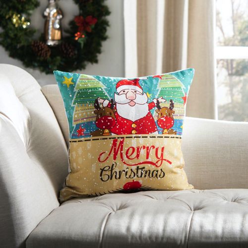 Santa Claus Pillow Lands' End