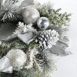 Safavieh 26'' Frosted Pine Artificial Wreath, alternative image