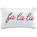 Safavieh Fa La La Christmas Decorative Throw Pillow, alternative image
