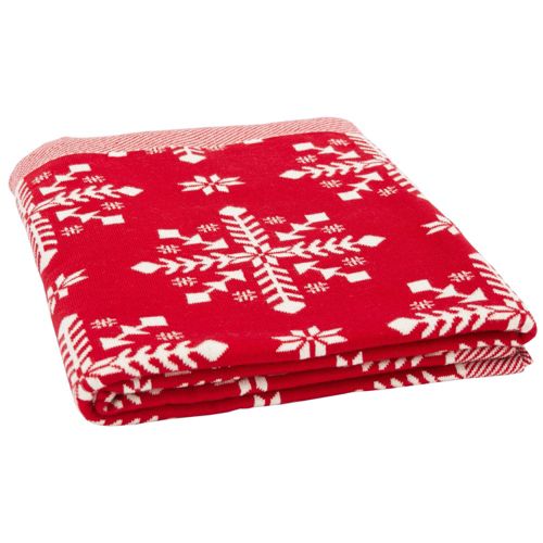 Saro Lifestyle Knitted Christmas Throw Blanket